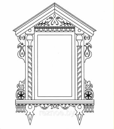 Узоры на окне