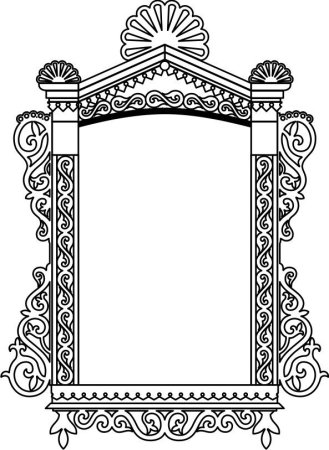 Узоры для наличников на окна