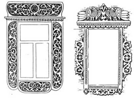 Резные наличники на окна