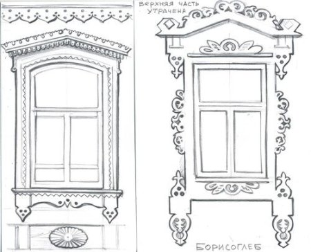 Резные наличники