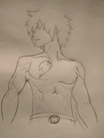 Рисунки аниме парней легкие