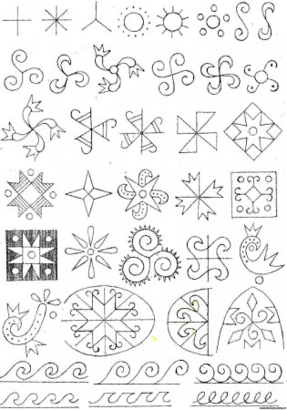 Орнаменты для рисования