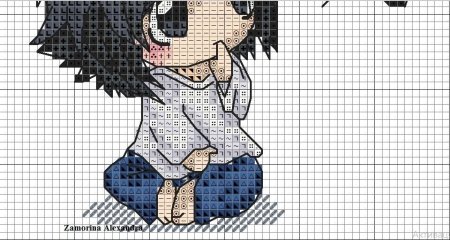 Пикачу вышивка крестиком для начинающих