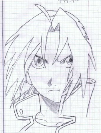 Рисунки по клеткам аниме