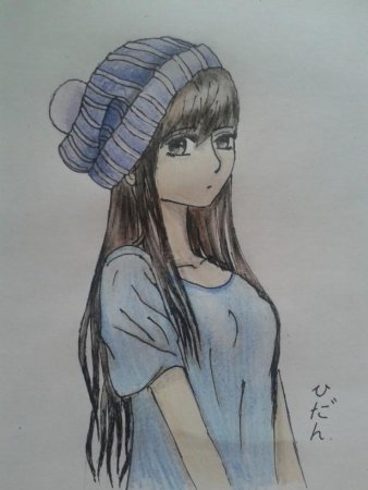 Аниме девочки для срисовки