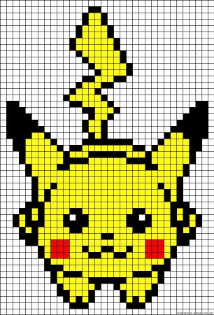 Рисунки по клеточкам девочки