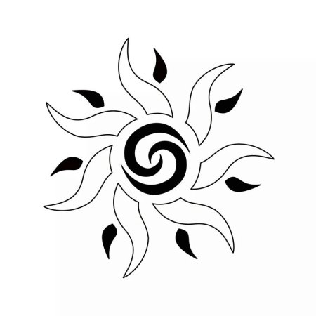 Тату цветы эскизы легкие