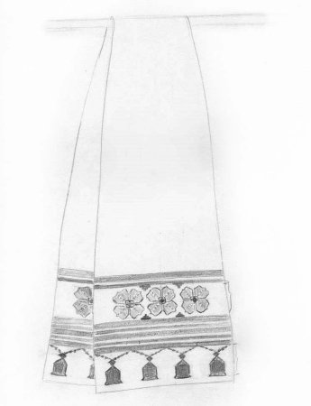 Нарисовать рушник