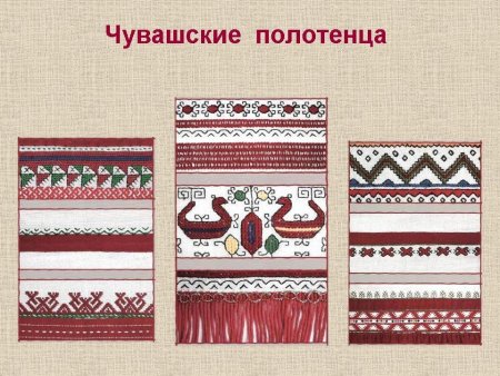 Несложная вышивка в стиле орнамента
