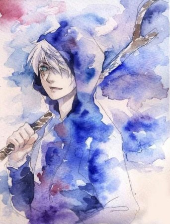 Арт акварелью простой