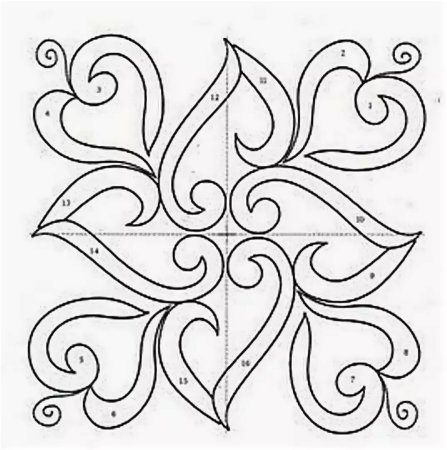 Зимние узоры для детей