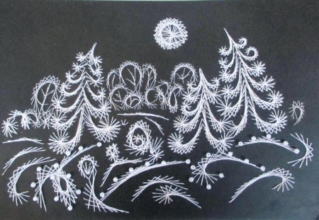 Казахский орнамент трафарет