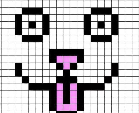 Рисунки по клеточкам для начинающих