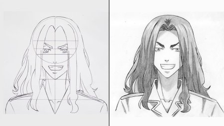 Баджи карандашом