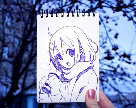 Аниме скетчи мангак