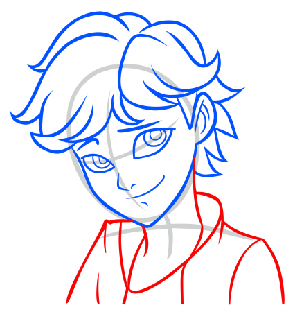 Эдриан Агрест раскраска