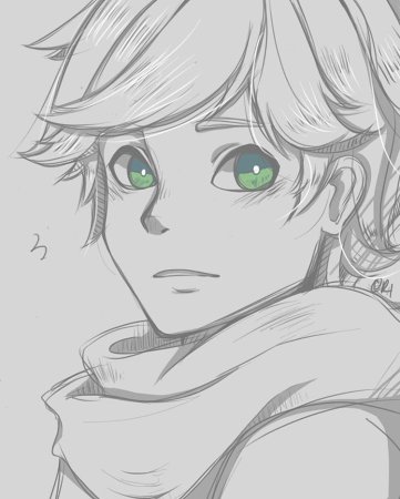 Эдриан Агрест аниме