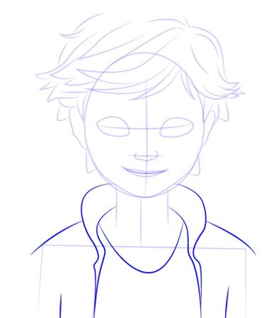 Эдриан карандашом