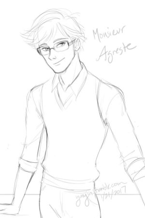 Раскраски Адриана Агреста