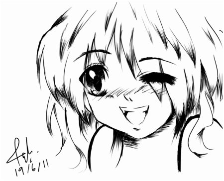 Аниме для срисовки