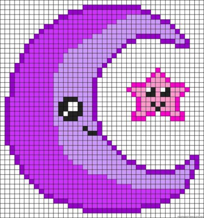 Рисунок по клеткам легкий