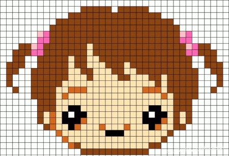 Рисунки по клеточкам для мамы