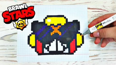 Браво старс по клеточкам