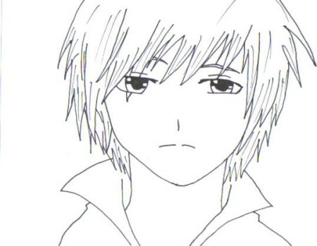 Аниме рисунки карандашом