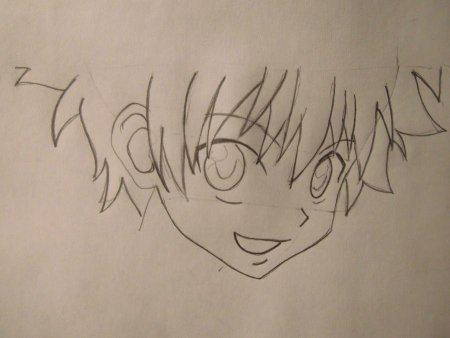 Аниме мальчики для срисовки для начинающих