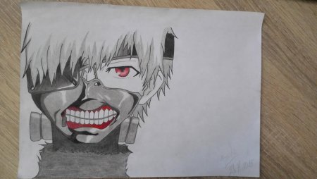 Канеки Кен обводка