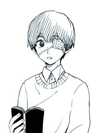 Аниме для срисовки гуль