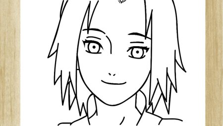 Сакура Харуно рисовалка