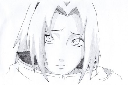 САКУРАХОРУНО срисовка