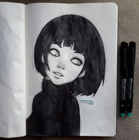 Скетчбук для рисования для девочек