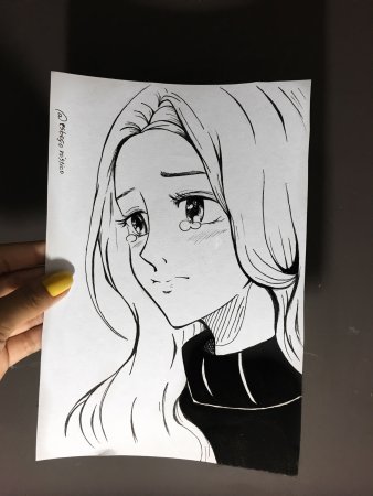 Рисунки карандашом в скетчбуке аниме