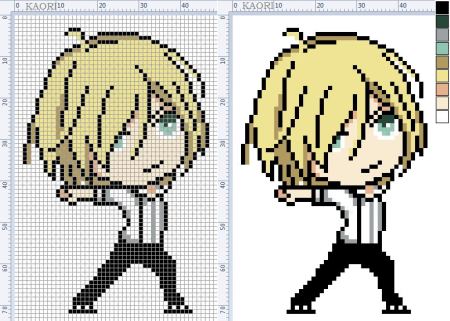 Баскетбол Куроко вышивка