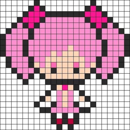 Схема вышивки крестиком аниме Наруто