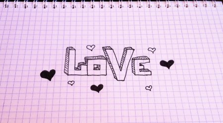 Объемный крест по клеточкам