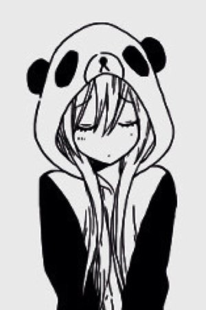 Аниме Панда для срисовки