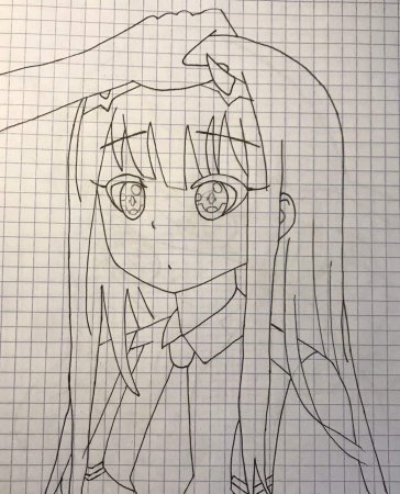 Канеки Кен для срисовки