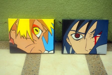 Аниме холст Наруто