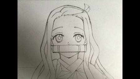 Незуко карандашом