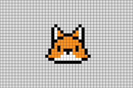 Рисунки по клеткам милые маленькие про животных