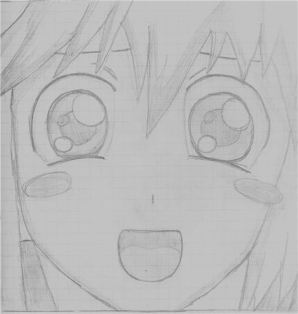 Лёгкие рисунки аниме для нчинающих