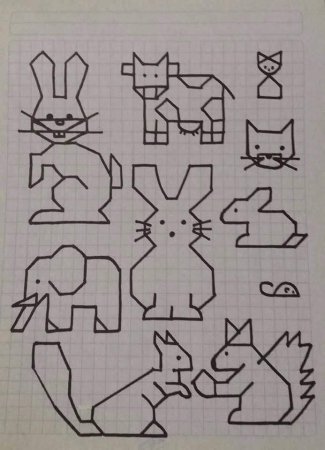 Узоры по клеточкам