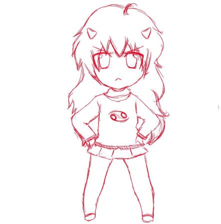 Поэтапное рисование аниме лица для начинающих