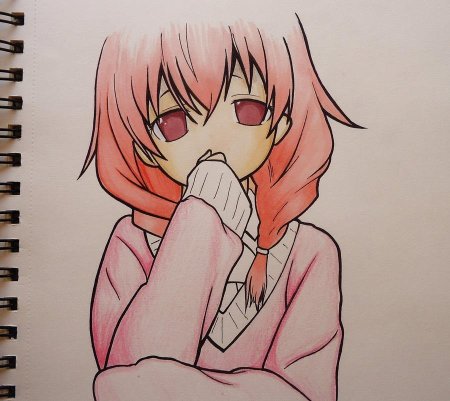 Контуры для рисования аниме