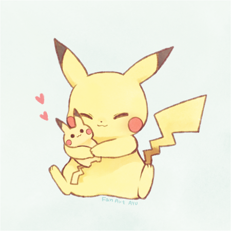 Пикачу для срисовки