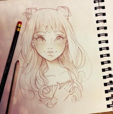 Аниме ручкой