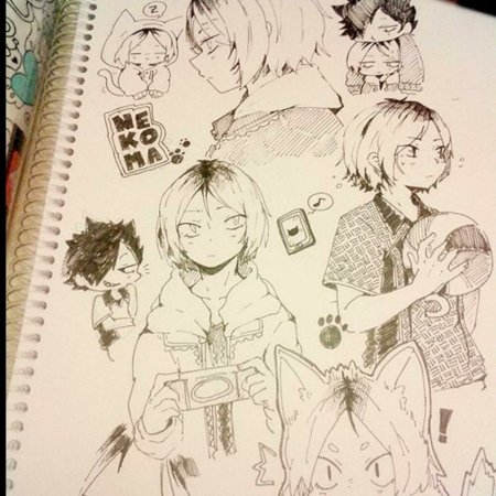 Рисунки для скетчбука аниме популярные